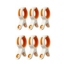 Pregadores De Roupa Grandes À Prova De Vento, Pacote Com 12, Clipes De Plástico Reutilizáveis E