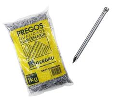 Prego 12x12 Sem Cabeça Gerdau 1kg Prego 12x12 Sem Cabeça Gerdau 1kg