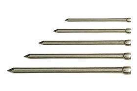 Prego 17 x 21 Aço Temperado Niquelado sem Cabeça Garra com 100 - Comprenet