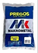 Prego 17x27 Com Cabeça 1kg Premium Polido - MAKROMETAL
