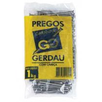 Prego 18X27 1.000Gr Gerdau C/Cabeca 21/2X10