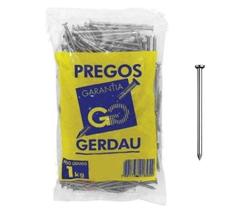 Prego 8x8 Com Cabeça Gerdau 1kg Prego 8x8 Com Cabeça Gerdau 1kg