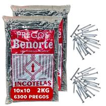 Prego C Cabeça Chata Polido 10x10 2kg 6300Un 25mm Construção Prego C Cabeça Chata Polido 10x10 2kg 6300Un 25mm Construção