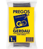 Prego C/ Cabeça Galvanizado 18 X 30 MM - 1 Kg - Gerdau Aços Longos - GERDAU AÇOS LONGOS S/A
