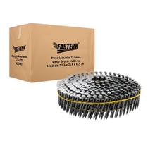 Prego Coil Anelado 2,1 X 35 Cx Com 16.000 Fasterr Prego Coil Anelado 2,1 X 35 Cx Com 16.000 Fasterr