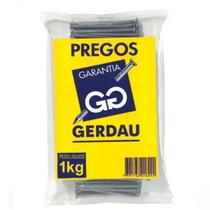 Prego com Cabeça 15x15mm 1 KG - Gerdau