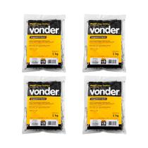 Prego com cabeça 22 x 42 mm 4 pacotes (1kg cada) - Vonder Prego com cabeça 22 x 42 mm 4 pacotes (1kg cada) - Vonder