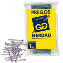 Prego Com Cabeça Gerdau 12x12 Galvanizado 1kg