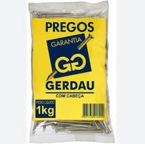 Prego Comum com Cabeça 12 X 12 -GERDAU