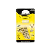 Prego de aco c/c cartela 20 unidades emavi - 10 x 10