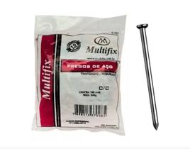 Prego de aco s/c 100 unidades multifix - 17 x 21