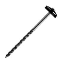 Prego de Ferro para Telha com Arruela em PVC 18x27 - 117000087 - GERDAU