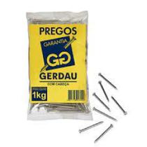 Prego gerdau c/c 1kg - 18 x 27
