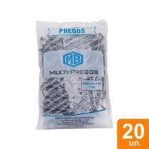 Prego Multibarras Multi-Prego com Cabeça Polido 18X24 2.3/16X10 1Kg - Embalagem com 20 Unidades