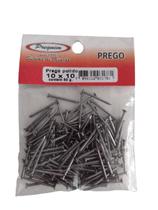 Prego polido 10X10 com cabeça preguin Cartela Com 50g