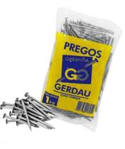 Prego Polido 25X72 Com Cabeça Gerdau 1 Kg