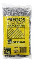 Prego Polido Com Cabeça 14X18 1KG - Gerdau