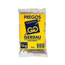 Prego Polido com Cabeça 15x18-1.1/2x13 1kg Gerdau