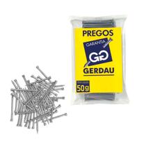 Prego Polido Sem Cabeça 12x12 1,8mm x 27,6mm 50g Gerdau Prego Polido Sem Cabeça 12x12 1,8mm x 27,6mm 50g Gerdau