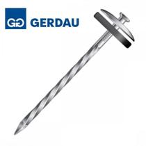 Prego Telheiro Gerdau Ardox 18X27 (3,40X62mm) Pacote 1/2Kg Prego Telheiro Gerdau Ardox 18X27 (3,40X62mm) Pacote 1/2Kg