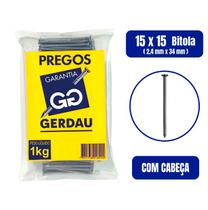 Pregos 15x15 Gerdau