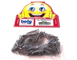 Pregos Comuns 8 x 8 Com Cabeça 140 Peças - Boly