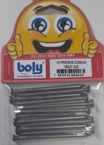 Pregos Comuns de Aço 18 x 27 com Cabeça Boly 12 Peças Pregos Comuns de Aço 18 x 27 com Cabeça Boly 12 Peças