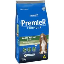 Premier Caes Ad. Light Raças Medias 15 Kg