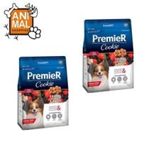 Premier Cookie Adulto Frutas Vermelhas - 2 pacotes de 250g