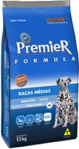 Premier fórmula cães adultos raça média 15kg