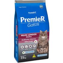 Premier Gato Adulto Pelos Longos Ambi Internos Frango 7.5Kg Premier Gato Adulto Pelos Longos Ambi Internos Frango 7.5Kg