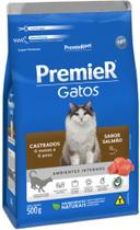 Premier gatos adulto castrados Salmão 7,5kg - Premier Pet