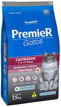 Premier gatos castrados 7 a 11 anos- 7,5kg Premier gatos castrados 7 a 11 anos- 7,5kg