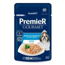 Premier gourmet caes ad peq porte fran 85g sachê 1un Premier gourmet caes ad peq porte fran 85g sachê 1un