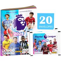 Premier League 2024 Álbum + 100 Figurinhas