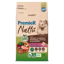 Premier nattu caes adult racas peq mandioca 2,5 kg Premier nattu caes adult racas peq mandioca 2,5 kg