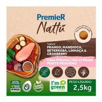 Premier nattu caes filhote mandioca rp 2.5kg Premier nattu caes filhote mandioca rp 2.5kg