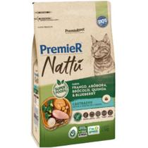 Premier Nattu Gatos Adultos Castrados Abóbora 7,5kg - Premier Pet