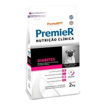 PremieR Nutrição Clínica Diabetes Cães Adultos Pequenos 2Kg PremieR Nutrição Clínica Diabetes Cães Adultos Pequenos 2Kg
