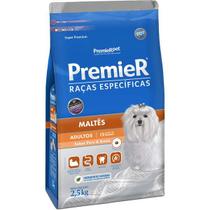 Premier Raças Especificas Maltês Adultos Peru e Arroz 1kg