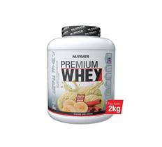 Premium Whey 2kg Concentrado Hidrolisado Banana com Canela