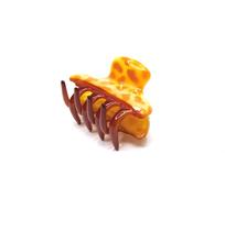 Prendedor Animal Print Tartaruga De Acetato 6,5 x 4,0 cm Prendedor Animal Print Tartaruga De Acetato 6,5 x 4,0 cm