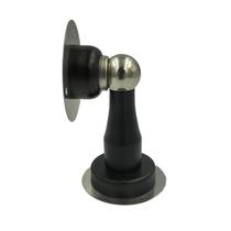 Prendedor batedor de porta magnetico adesivo preto fosco Prendedor batedor de porta magnetico adesivo preto fosco