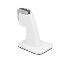 Prendedor batedor trava porta magnetico adesivo 804 branco imab ima forte piso e parede