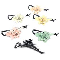 Prendedor Bico de Pato Camélia Lux Glamour Elisa