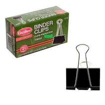 Prendedor Binder Clips 25mm caixa com 12 peças Goller