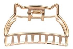 Prendedor Cabelo Presilha Piranha Metal Gato Gatinho Moda