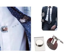 Prendedor Clips De Gravata Social Invisivel Magnetico Ima