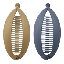 Prendedor De Cabelo Banana Fosco Presilha Acessorio Feminina