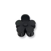 Prendedor de Cabelo de Plástico Flor Preto - Tuli Prendedor de Cabelo de Plástico Flor Preto - Tuli